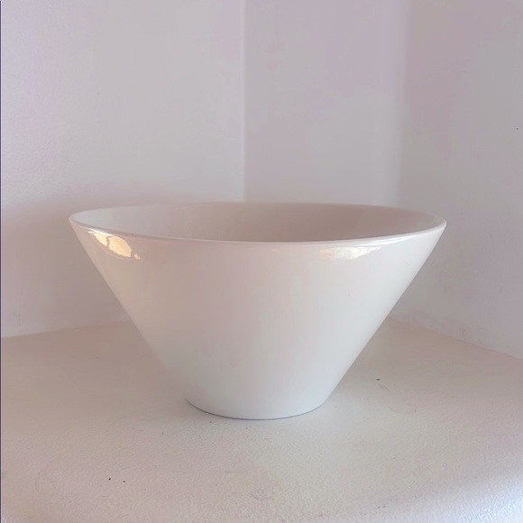 Jars France Ceramic White Salad Serving Bowl. - Picture 2 of 5